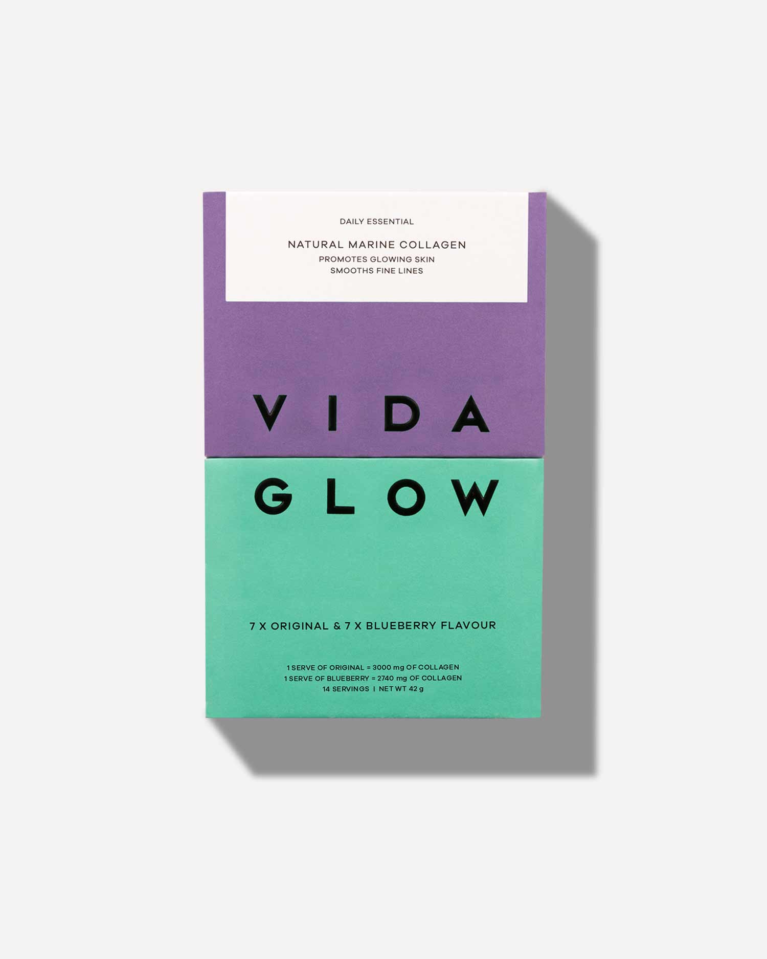 Mixed Natural Marine Collagen Trial Pack -14 serves