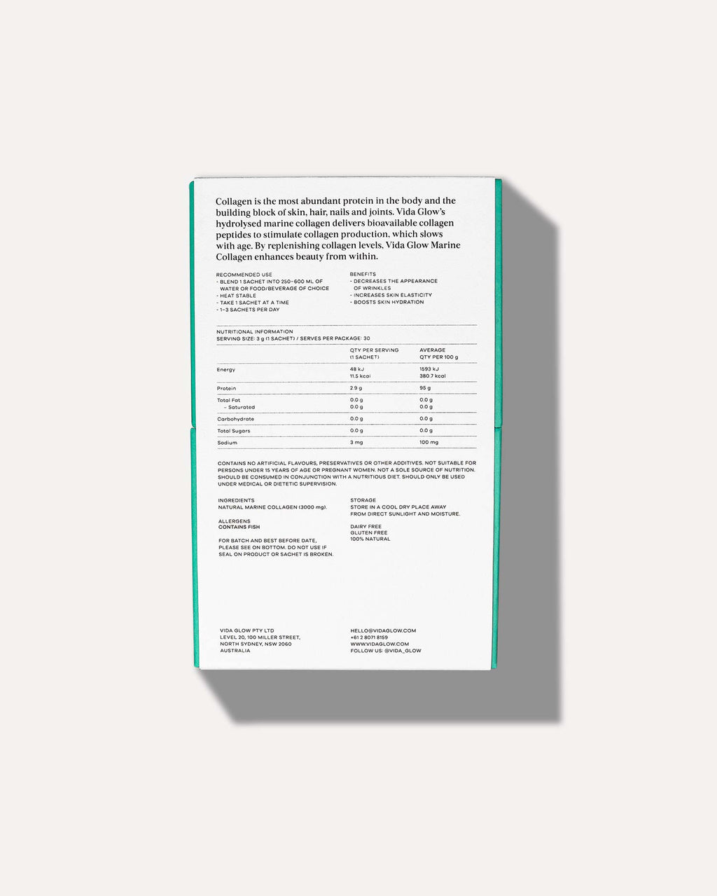 Original Marine Collagen 30 x 3g Sachets