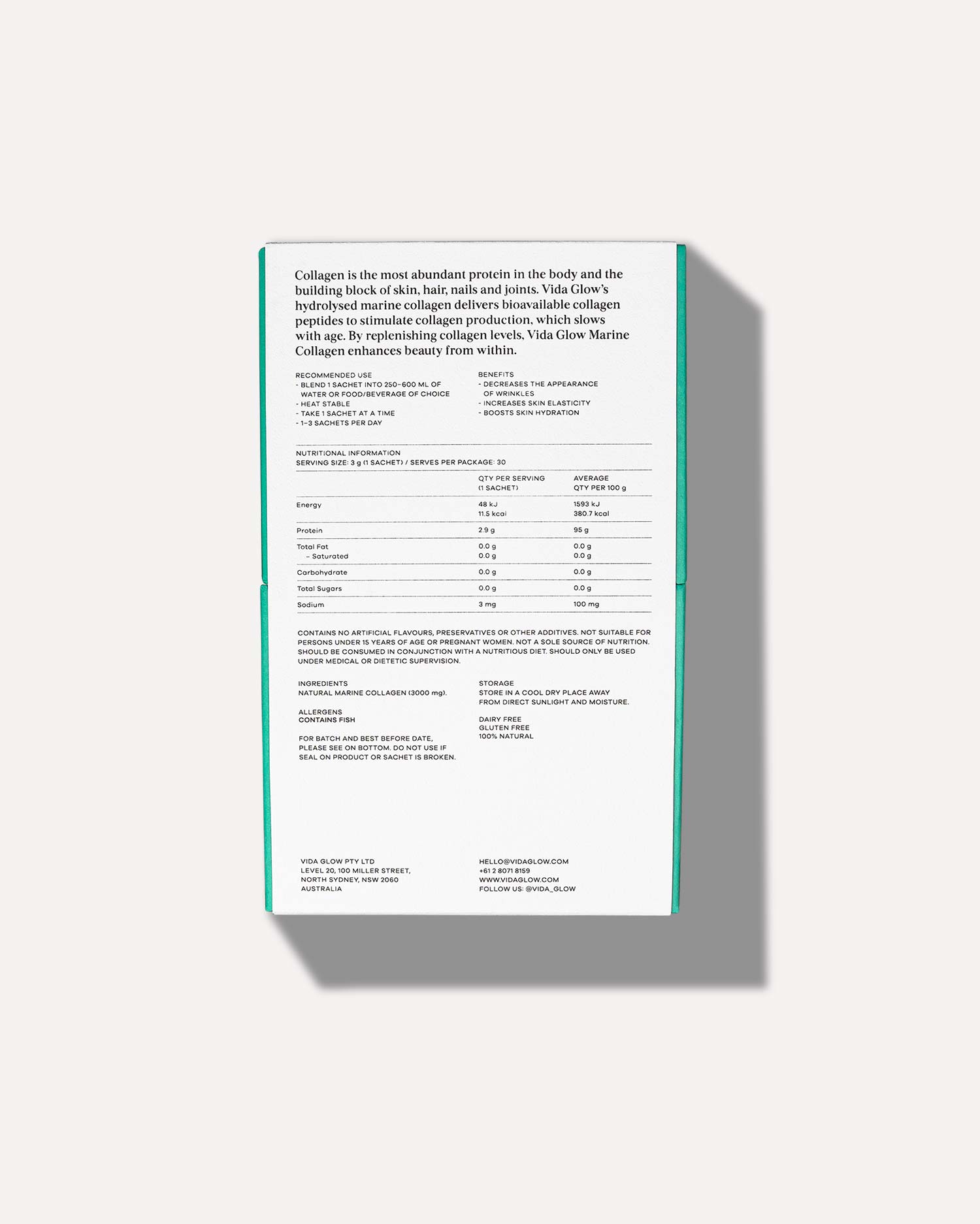 Original Marine Collagen 30 x 3g Sachets