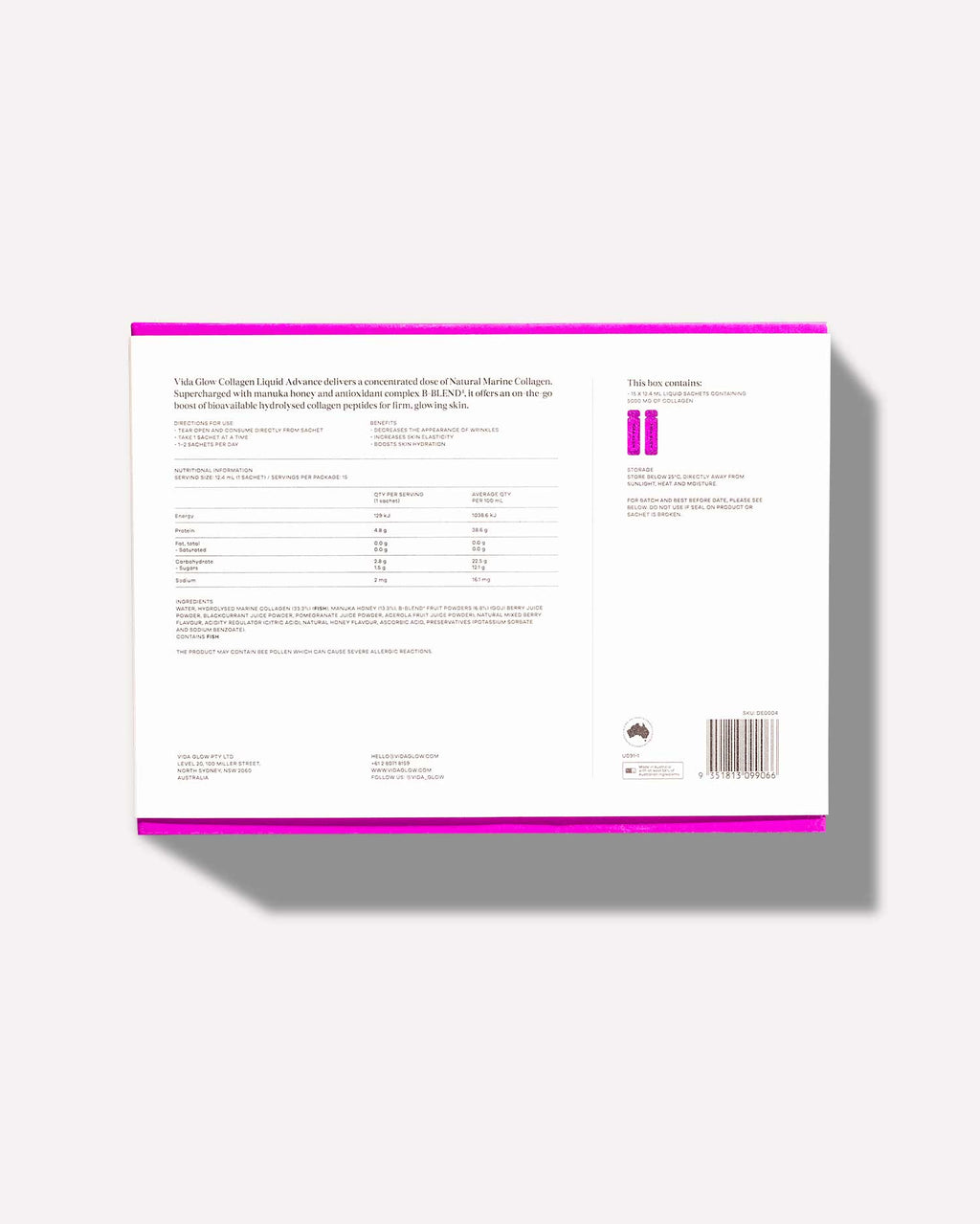 Collagen Liquid Advance- Mixed Berries